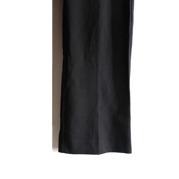 Zara NWT Black Pants with Vented Back Hem XL - Picture 6 of 14